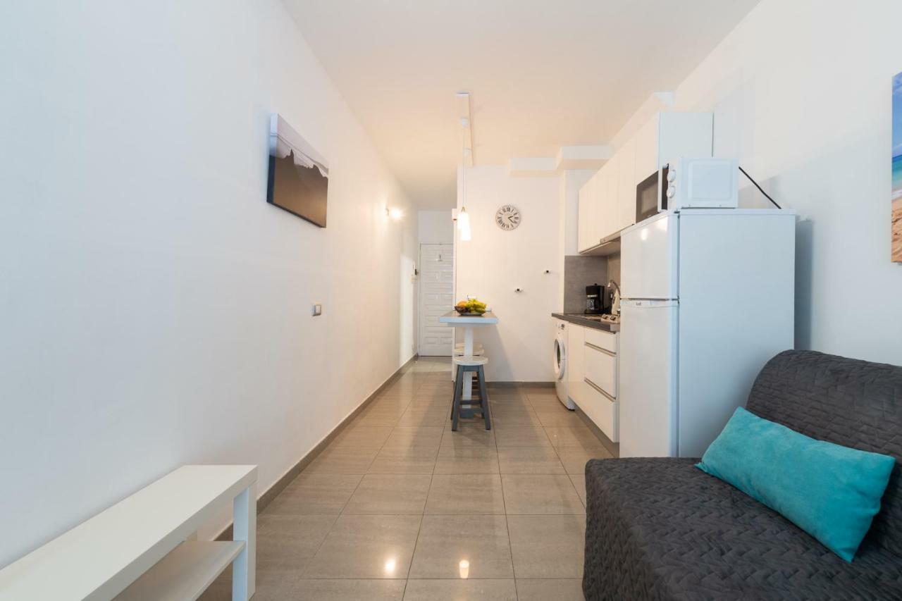 Ferienwohnung 1St Line Studio Las Canteras Beach - Wifi Las Palmas / Gran Canaria Exterior foto