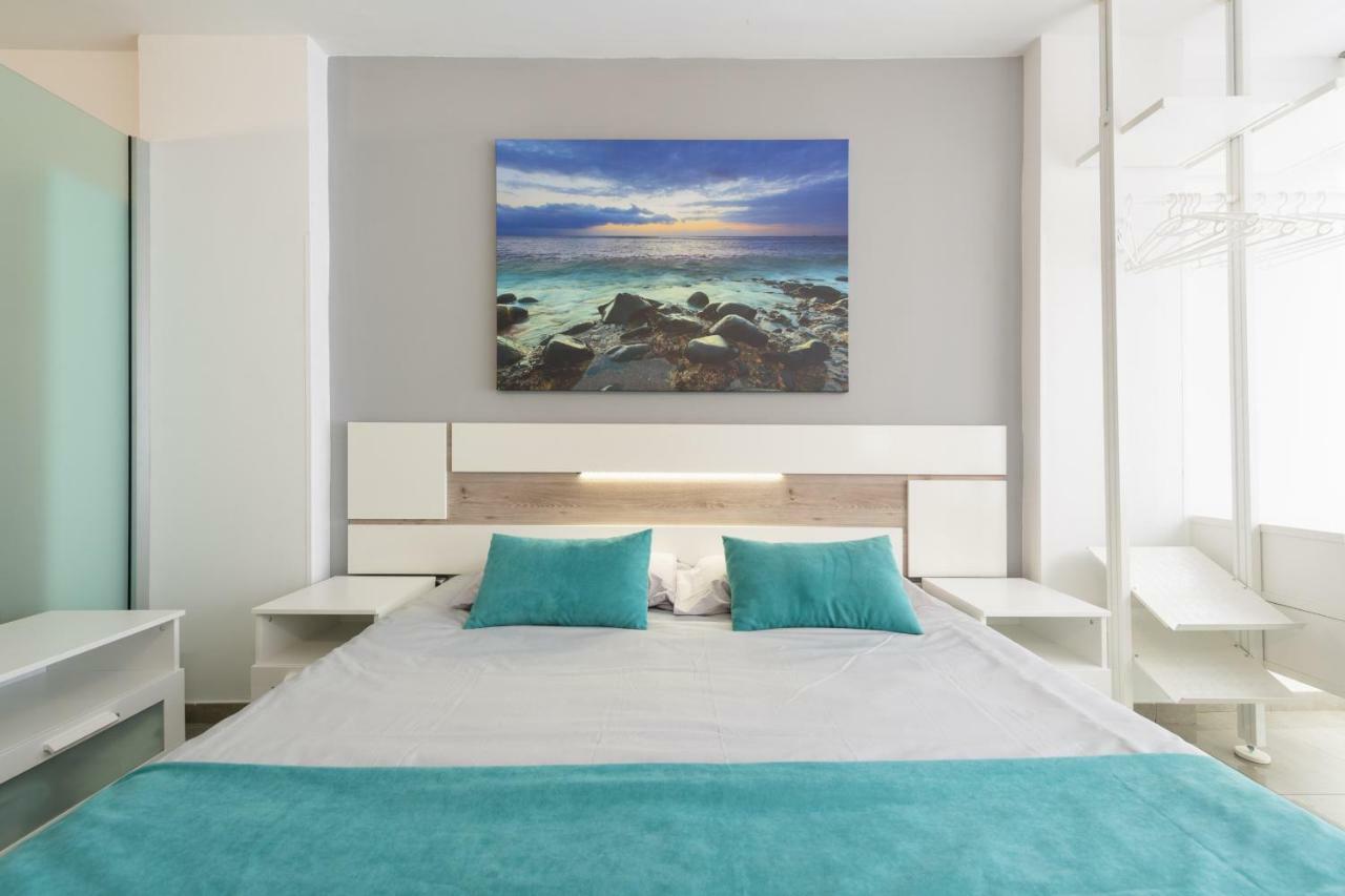 Ferienwohnung 1St Line Studio Las Canteras Beach - Wifi Las Palmas / Gran Canaria Exterior foto