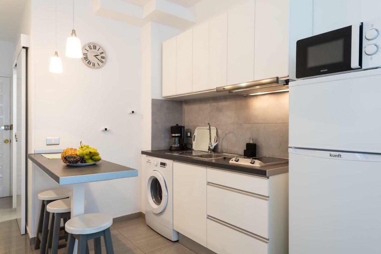 Ferienwohnung 1St Line Studio Las Canteras Beach - Wifi Las Palmas / Gran Canaria Exterior foto