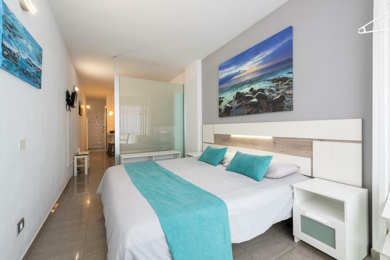 Ferienwohnung 1St Line Studio Las Canteras Beach - Wifi Las Palmas / Gran Canaria Exterior foto