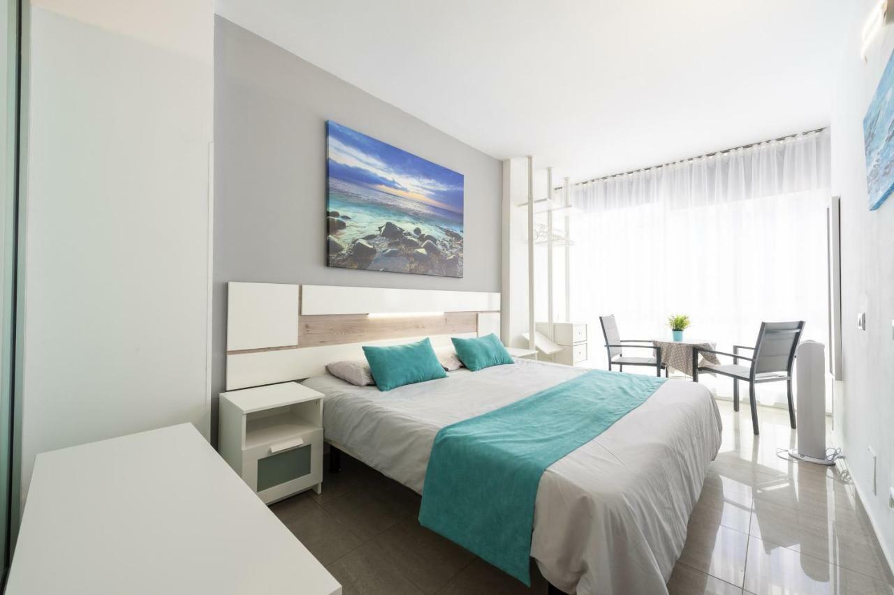 Ferienwohnung 1St Line Studio Las Canteras Beach - Wifi Las Palmas / Gran Canaria Exterior foto