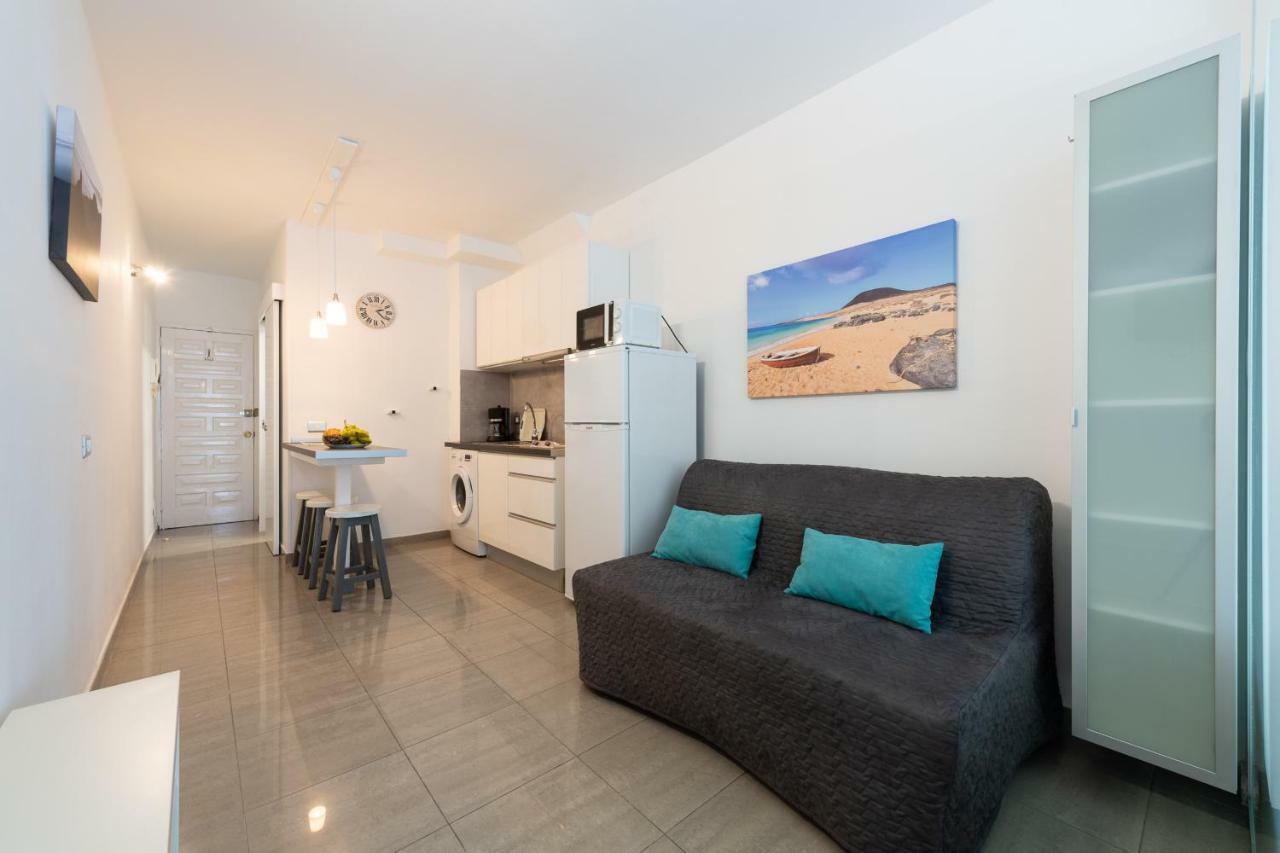 Ferienwohnung 1St Line Studio Las Canteras Beach - Wifi Las Palmas / Gran Canaria Exterior foto